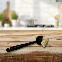 Eco Cleaning Brush Black Bamboo