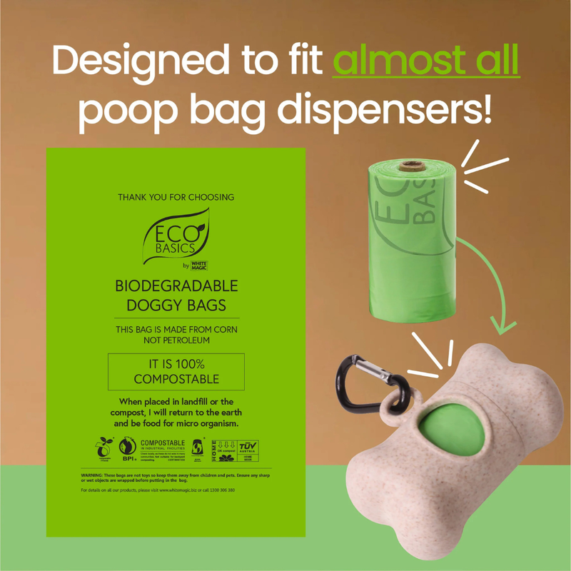 Doggy Do-Do Bags - Certified 100% Home Compostable
