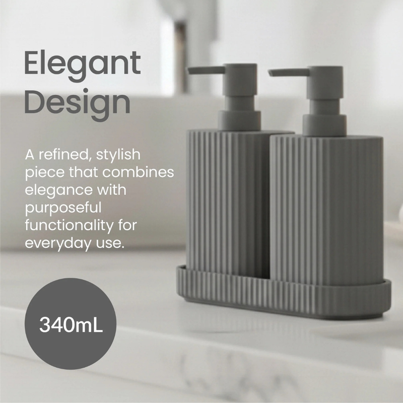 Duo Soap Dispenser Set - 4 Colours to Choose from