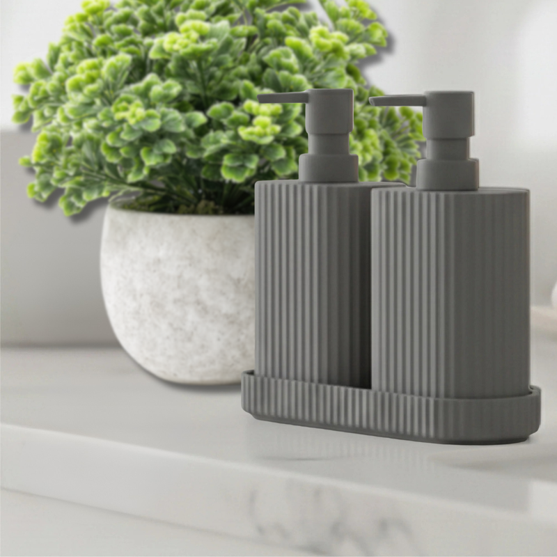 Duo Soap Dispenser Set - 4 Colours to Choose from