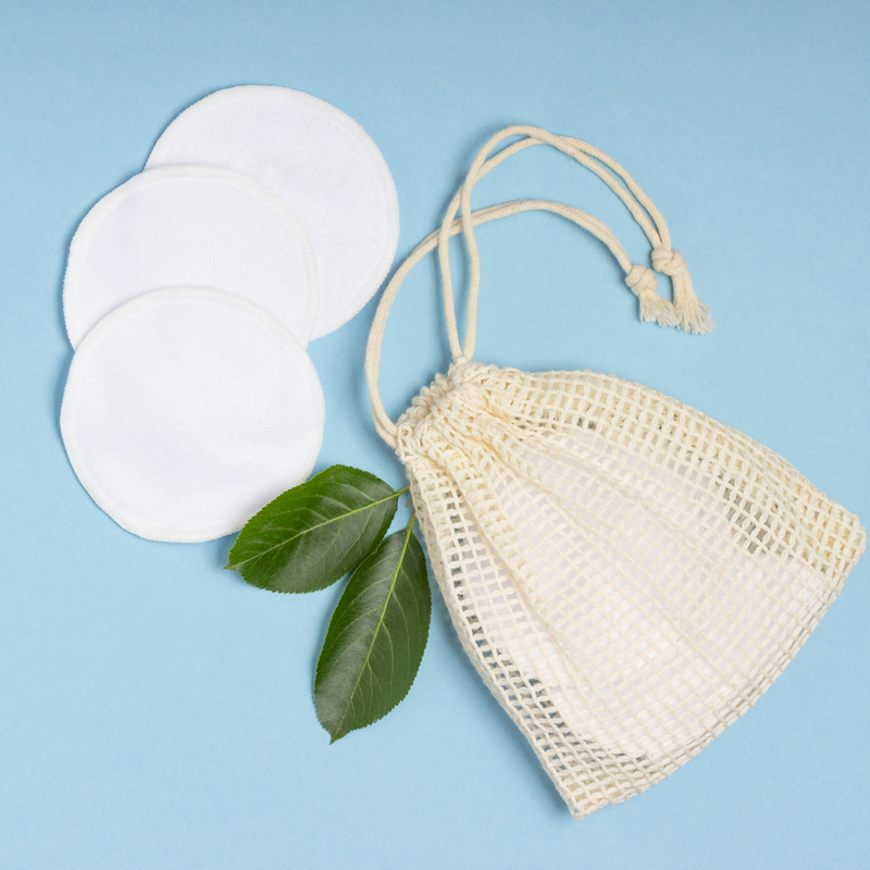 Make Up Remover Pads - Bamboo Cotton With or Without Holder