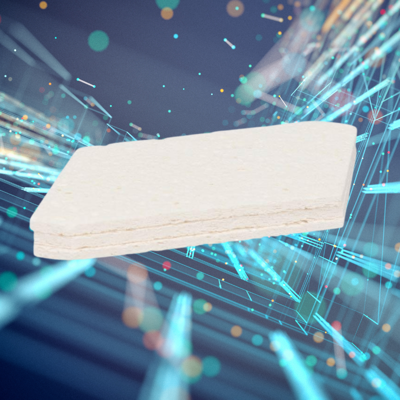 Pop Up Natural Sponge - Wood Fibre - 3 Pack