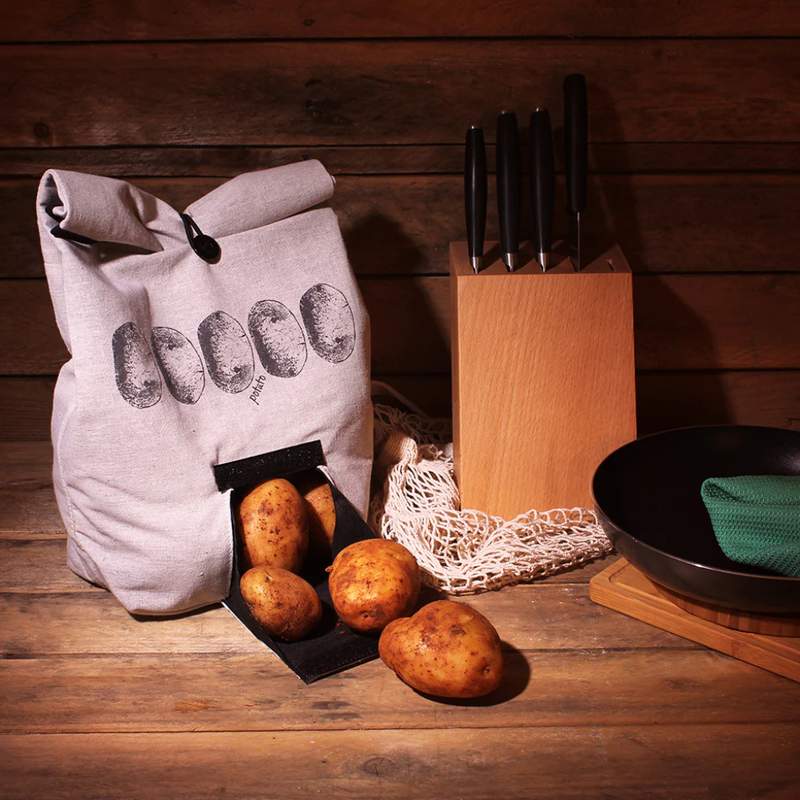 Potato and Onion Bags - Linen
