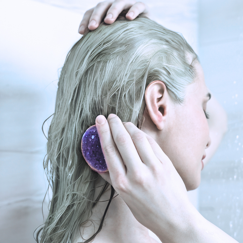 Conditioner Bar  (Soap Free) - Purple Bar - Blossom