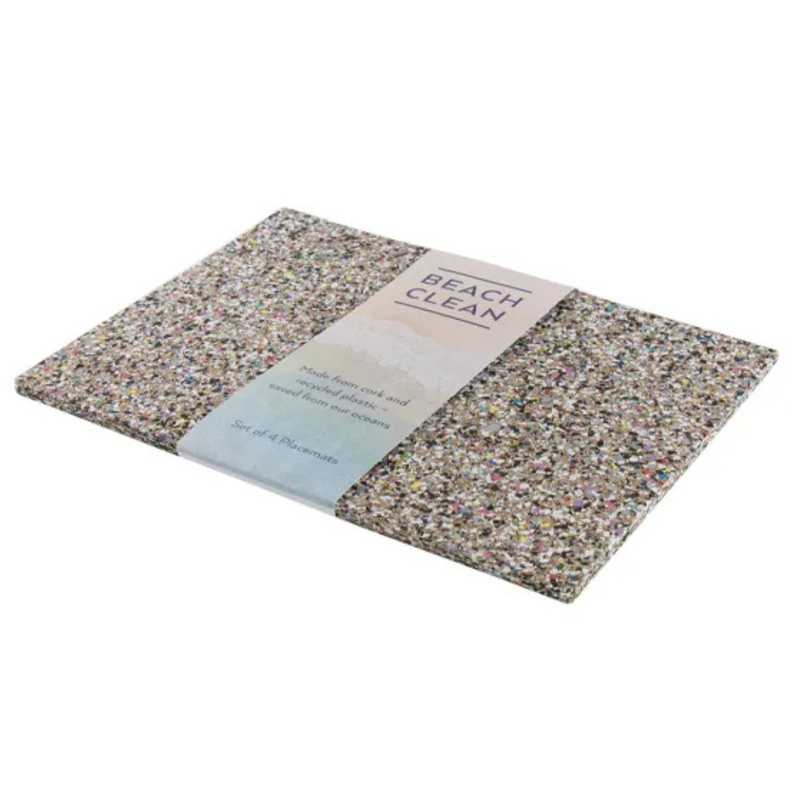Placemat - Rectangle - Beach Clean Natural Cork & Recycled Plastics