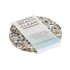 Coaster - Round - Beach Clean Natural Cork & Recycled Plastics