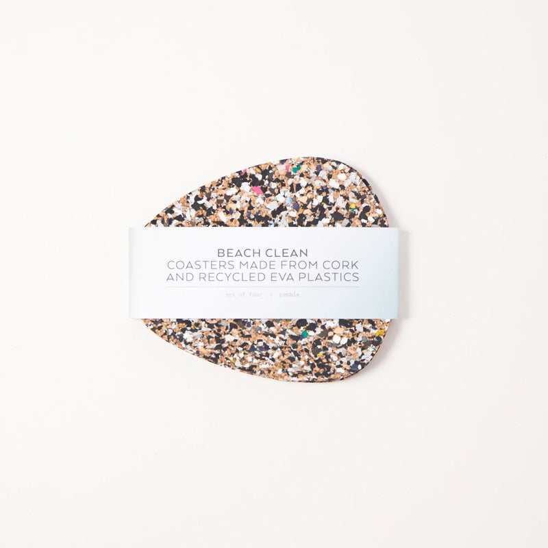 Coaster - Triangle - Beach Clean Natural Cork & Recycled Plastics