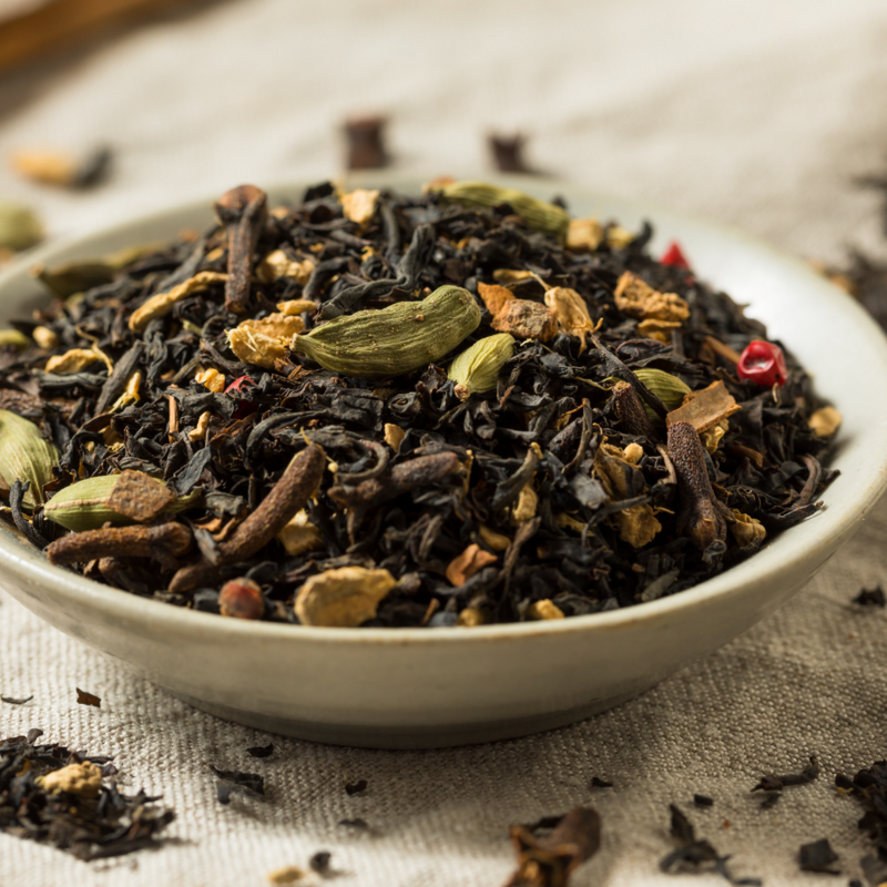 Black Chai Tea Organic. Warming & Refreshing